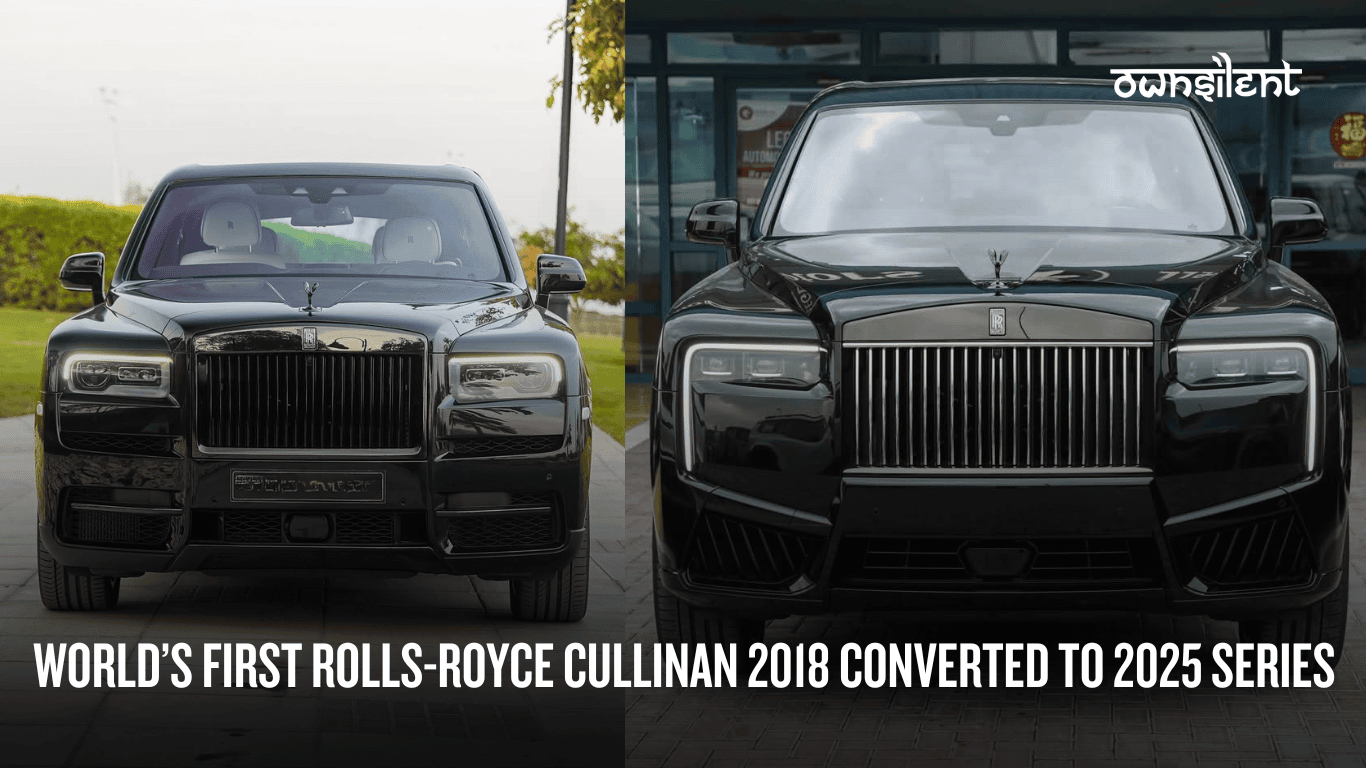 Your Rolls-Royce Cullinan: The 2018–2024 to 2025 Series II Facelift Conversion Body Kit